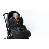 Sac de iarna, Lionelo, Frode, Pentru carucior, 90x45 cm, Impermeabil, Universal, Negru