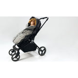 Sac de iarna, Lionelo, Frode, Pentru carucior, 90x45 cm, Impermeabil, Universal, Negru