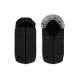 Sac de iarna, Lionelo, Frode, Pentru carucior, 90x45 cm, Impermeabil, Universal, Negru