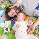 Salteluta interactiva, Lionelo, Anika, Cu jucarii, Oglinda, Perna, Conform cu standardul european de securitate EN71, Multicolor