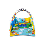 Salteluta interactiva, Lionelo, Anika, Cu jucarii, Oglinda, Perna, Conform cu standardul european de securitate EN71, Multicolor