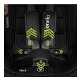 Scaun auto, Lionelo, Bastiaan i-Size, 4 in 1, Protectie laterala, Cu spatar inclinabil in 4 pozitii, Cu tetiera reglabila in 7 pozitii, Rotire 360 grade, Top Tether, 0-36 Kg, 40-150 cm, Cu Isofix, Conform cu ECE R129/03, Negru