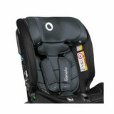 Scaun auto, Lionelo, Bastiaan RWF i-Size, Pozitie de somn, Protectie laterala, Rotire 360 grade, 0-36 Kg, Cu Isofix si Centura Top Tether, Conform cu standardul european de securitate ECE R129, Gri