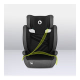 Scaun auto, Lionelo, Hugo i-Size, Universal, Orientare in directia sensului de mers, Reglabil, Conform standardului de securitate R129, 100-150 cm, 4-12 ani, Gri