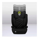 Scaun auto, Lionelo, Hugo i-Size, Universal, Orientare in directia sensului de mers, Reglabil, Conform standardului de securitate R129, 100-150 cm, 4-12 ani, Negru