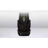 Scaun auto, Lionelo, Hugo i-Size, Universal, Orientare in directia sensului de mers, Reglabil, Conform standardului de securitate R129, 100-150 cm, 4-12 ani, Rosu