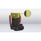 Scaun auto, Lionelo, Hugo i-Size, Universal, Orientare in directia sensului de mers, Reglabil, Conform standardului de securitate R129, 100-150 cm, 4-12 ani, Roz