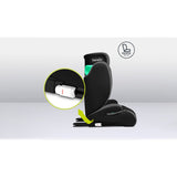 Scaun auto, Lionelo, Hugo i-Size, Universal, Orientare in directia sensului de mers, Reglabil, Conform standardului de securitate R129, 100-150 cm, 4-12 ani, Roz