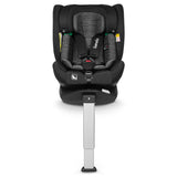 Scaun auto, Lionelo, i-Size Braam, 0-36 Kg, 40-150 cm, Cu isofix si picior de fixare, Protectie laterala, Rotire 360 grade, Ajustare spatar in 5 pozitii, Tetiera reglabila in 14 trepte, Conform cu standardul european de securitate R129, Negru