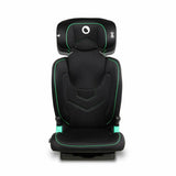 Scaun auto i-Size, Lionelo, Neal, Spatar reglabil in3 pozitii, Tetiera in 14 pozitii, Suport sticla inclus, 15-36 Kg, 100-150 cm, Cu Isofix, Conform ECE R129, Negru