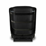 Scaun auto i-Size, Lionelo, Neal, Spatar reglabil in3 pozitii, Tetiera in 14 pozitii, Suport sticla inclus, 15-36 Kg, 100-150 cm, Cu Isofix, Conform ECE R129, Negru