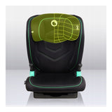 Scaun auto i-Size, Lionelo, Neal, Spatar reglabil in3 pozitii, Tetiera in 14 pozitii, Suport sticla inclus, 15-36 Kg, 100-150 cm, Cu Isofix, Conform ECE R129, Negru