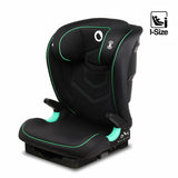 Scaun auto i-Size, Lionelo, Neal, Spatar reglabil in3 pozitii, Tetiera in 14 pozitii, Suport sticla inclus, 15-36 Kg, 100-150 cm, Cu Isofix, Conform ECE R129, Negru