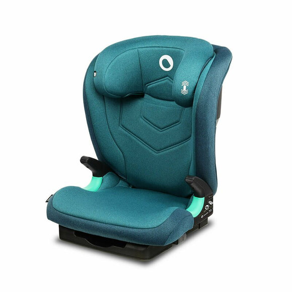 Scaun auto i-Size, Lionelo, Neal, Spatar reglabil in 3 pozitii, Tetiera in 14 pozitii, Suport sticla inclus, 15-36 Kg, 100-150 cm, Cu Isofix, Conform ECE R129, Verde