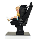 Scaun auto i-Size, Lionelo, Neal, Spatar reglabil in 3 pozitii, Tetiera in 14 pozitii, Suport sticla inclus, 15-36 Kg, 100-150 cm, Cu Isofix, Conform ECE R129, Verde