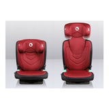 Scaun auto i-Size, Lionelo, Neal, Spatar reglabil in 3 pozitii, Tetiera in 14 pozitii, Suport sticla inclus, 15-36 Kg, 100-150 cm, Cu Isofix, Conform ECE R129, Rosu