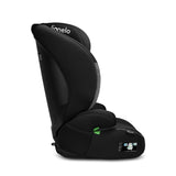 Scaun auto, Lionelo, Lars i-Size, Cu tetiera reglabila in 10 pozitii, Cu pozitionare spre sensul de mers, 15-36 Kg, 100-150 cm, Conform cu standardul european de securitate ECE R129/03, Negru/Gri