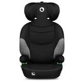 Scaun auto, Lionelo, Lars i-Size, Cu tetiera reglabila in 10 pozitii, Cu pozitionare spre sensul de mers, 15-36 Kg, 100-150 cm, Conform cu standardul european de securitate ECE R129/03, Negru/Gri