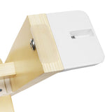 Scaun de masa, Lionelo, Floris, 3 in 1, Din Lemn, Transformabil, Reglabil in inaltime in 4 pozitii, Suport de picioare reglabil in 4 pozitii, Natur