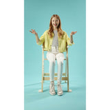 Scaun de masa, Lionelo, Floris, 3 in 1, Din Lemn, Transformabil, Reglabil in inaltime in 4 pozitii, Suport de picioare reglabil in 4 pozitii, Natur