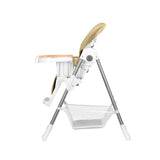 Scaun de masa, Lionelo, Linn Plus, Reglabil, 6 Pozitii pe inaltime, Spatar reglabil in 3 pozitii, Din metal, Conform cu standardul europeane de securitate EN14988, Bej