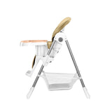 Scaun de masa, Lionelo, Linn Plus, Reglabil, 6 Pozitii pe inaltime, Spatar reglabil in 3 pozitii, Din metal, Conform cu standardul europeane de securitate EN14988, Bej