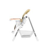 Scaun de masa, Lionelo, Linn Plus, Reglabil, 6 Pozitii pe inaltime, Spatar reglabil in 3 pozitii, Din metal, Conform cu standardul europeane de securitate EN14988, Bej