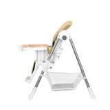 Scaun de masa, Lionelo, Linn Plus, Reglabil, 6 Pozitii pe inaltime, Spatar reglabil in 3 pozitii, Din metal, Conform cu standardul europeane de securitate EN14988, Bej