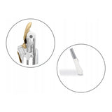 Scaun de masa, Lionelo, Linn Plus, Reglabil, 6 Pozitii pe inaltime, Spatar reglabil in 3 pozitii, Din metal, Conform cu standardul europeane de securitate EN14988, Bej