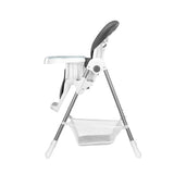 Scaun de masa, Lionelo, Linn Plus, Reglabil, 6 Pozitii pe inaltime, Spatar reglabil in 3 pozitii, Din metal, Conform cu standardul europeane de securitate EN14988, Gri