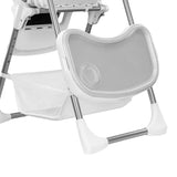 Scaun de masa, Lionelo, Linn Plus, Reglabil, 6 Pozitii pe inaltime, Spatar reglabil in 3 pozitii, Din metal, Conform cu standardul europeane de securitate EN14988, Gri