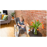 Scaun de masa, Lionelo, Linn Plus, Reglabil, 6 Pozitii pe inaltime, Spatar reglabil in 3 pozitii, Din metal, Conform cu standardul europeane de securitate EN14988, Gri