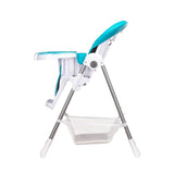 Scaun de masa, Lionelo, Linn Plus, Reglabil, 6 Pozitii pe inaltime, Spatar reglabil in 3 pozitii, Din metal, Conform cu standardul europeane de securitate EN14988, Turcoaz