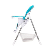 Scaun de masa, Lionelo, Linn Plus, Reglabil, 6 Pozitii pe inaltime, Spatar reglabil in 3 pozitii, Din metal, Conform cu standardul europeane de securitate EN14988, Turcoaz