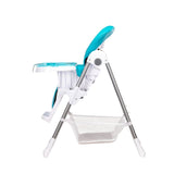 Scaun de masa, Lionelo, Linn Plus, Reglabil, 6 Pozitii pe inaltime, Spatar reglabil in 3 pozitii, Din metal, Conform cu standardul europeane de securitate EN14988, Turcoaz