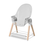 Scaun de masa, Lionelo, Maya, 2 in 1, Transformabil, 3 pozitii de inclinare, Conform cu standardele europeane de securitate EN14988, EN12790, White