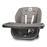 Scaun de masa, Lionelo, Mona, 4 in 1, Transformabil, Reglabil in inaltime in 3 pozitii, Conform cu standardele europene de securitate EN14988, EN16120, Black Onyx