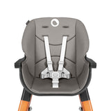 Scaun de masa, Lionelo, Mona, 4 in 1, Transformabil, Reglabil in inaltime in 3 pozitii, Conform cu standardele europene de securitate EN14988, EN16120, Black Onyx