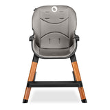 Scaun de masa, Lionelo, Mona, 4 in 1, Transformabil, Reglabil in inaltime in 3 pozitii, Conform cu standardele europene de securitate EN14988, EN16120, Black Onyx