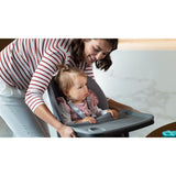 Scaun de masa, Lionelo, Mona, 4 in 1, Transformabil, Reglabil in inaltime in 3 pozitii, Conform cu standardele europene de securitate EN14988, EN16120, Stone