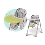 Scaun de masa, Lionelo, Zanna, Reglabil, 4 Pozitii pe inaltime, Spatar reglabil in 3 pozitii, Pliabil, din Metal, Conform cu standardul european de securitate EN14988, Roz