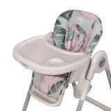 Scaun de masa, Lionelo, Zanna, Reglabil, 4 Pozitii pe inaltime, Spatar reglabil in 3 pozitii, Pliabil, din Metal, Conform cu standardul european de securitate EN14988, Roz