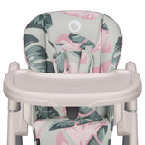 Scaun de masa, Lionelo, Zanna, Reglabil, 4 Pozitii pe inaltime, Spatar reglabil in 3 pozitii, Pliabil, din Metal, Conform cu standardul european de securitate EN14988, Roz