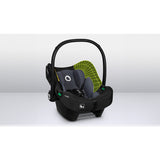 Scoica auto, Lionelo, i-Size Astrid, 0-13 Kg, 40-87 cm, Cu salteluta, Testat ADAC, Conform cu standardul european de securitate R129, Negru/Gri