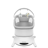 Set 2 in 1, Balansoar si landou, Lionelo, Bella, Rotative 360, Ecran tactil si telecomanda, Electric, Scaun reglabil, 6 miscari unice, 5 viteze, Cu melodii, Gri