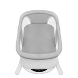 Set 2 in 1, Balansoar si landou, Lionelo, Bella, Rotative 360, Ecran tactil si telecomanda, Electric, Scaun reglabil, 6 miscari unice, 5 viteze, Cu melodii, Gri