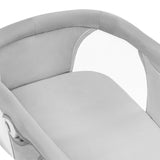 Set 2 in 1, Balansoar si landou, Lionelo, Bella, Rotative 360, Ecran tactil si telecomanda, Electric, Scaun reglabil, 6 miscari unice, 5 viteze, Cu melodii, Gri