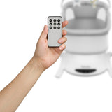 Set 2 in 1, Balansoar si landou, Lionelo, Bella, Rotative 360, Ecran tactil si telecomanda, Electric, Scaun reglabil, 6 miscari unice, 5 viteze, Cu melodii, Gri