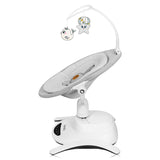 Set 2 in 1, Balansoar si landou, Lionelo, Bella, Rotative 360, Ecran tactil si telecomanda, Electric, Scaun reglabil, 6 miscari unice, 5 viteze, Cu melodii, Gri