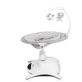 Set 2 in 1, Balansoar si landou, Lionelo, Bella, Rotative 360, Ecran tactil si telecomanda, Electric, Scaun reglabil, 6 miscari unice, 5 viteze, Cu melodii, Gri